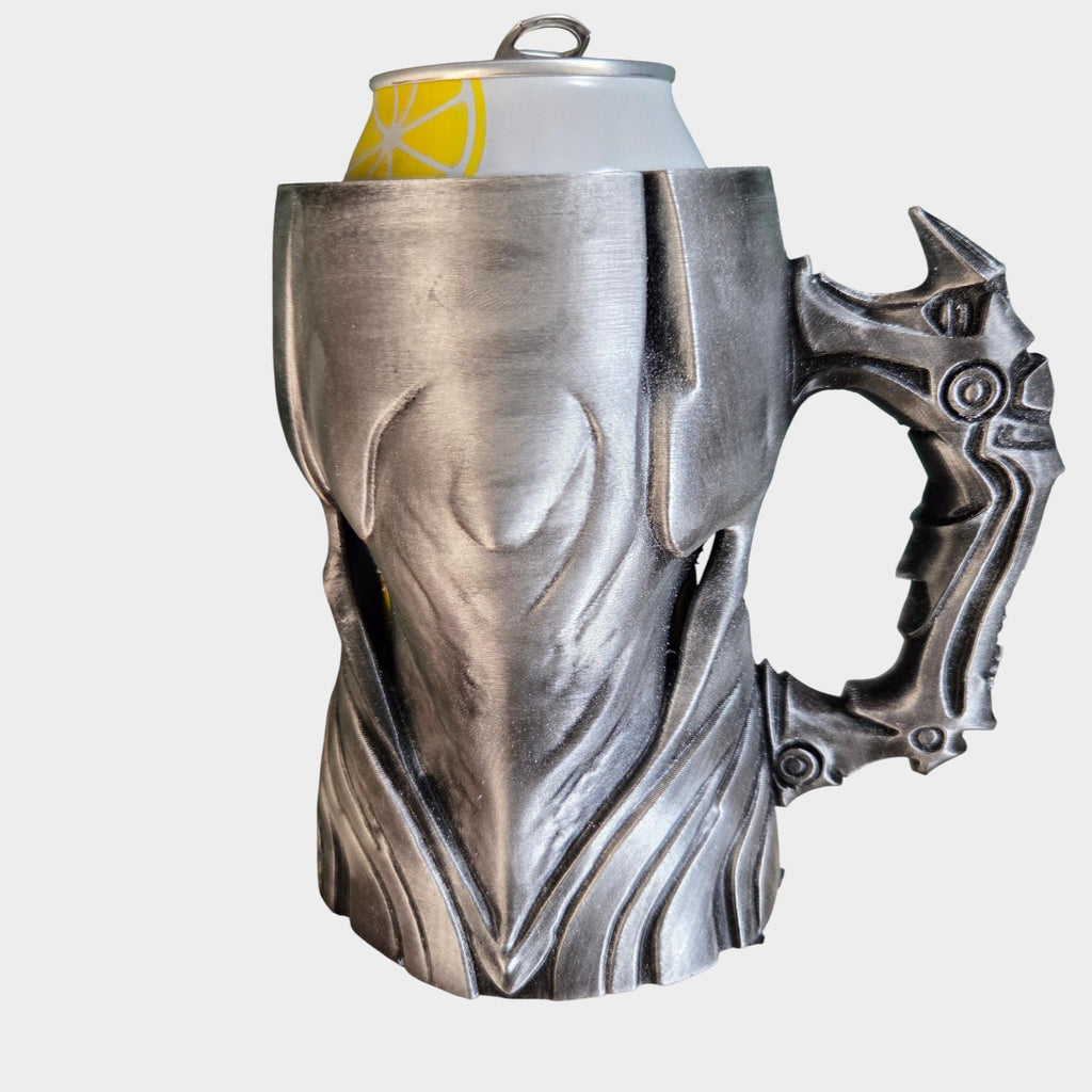 Cyber Demon Can Holder Mug – Fantasy Tankard for 330 ml and 500 ml (12 oz / 16–16.9 oz) Cans | Perfect for DND and Tabletop Gaming