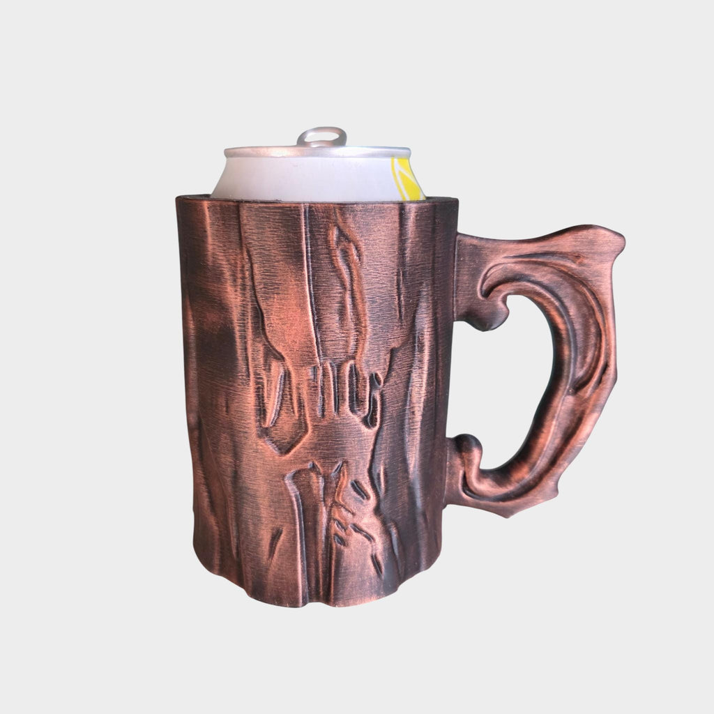 Tree Demon Skull Can Holder Mug – Fantasy Tankard for 330 ml and 500 ml (12 oz / 16–16.9 oz) Cans | Perfect for DND and Tabletop Gaming