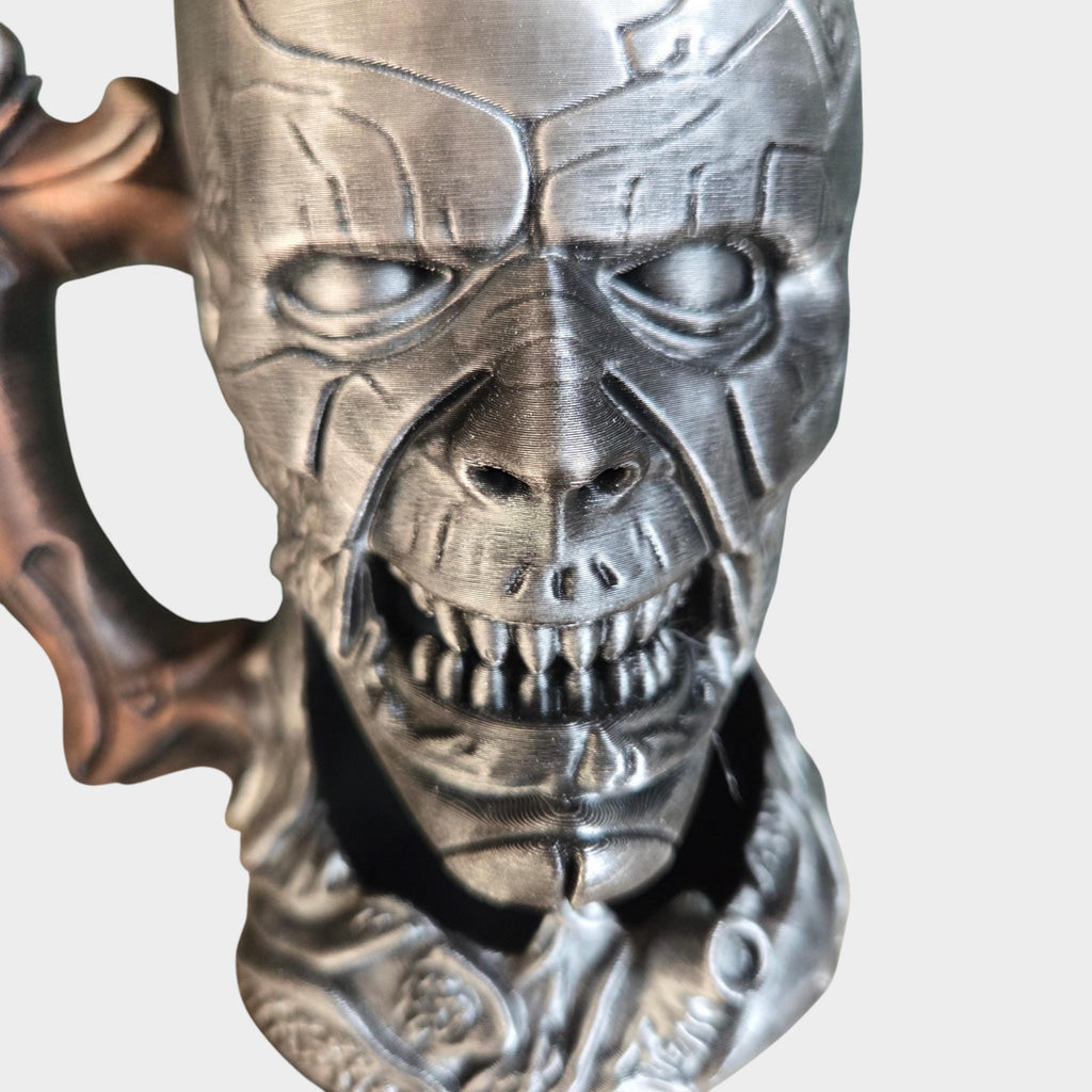 Zombie Can Holder Mug – Fantasy Tankard for 330 ml and 500 ml (12 oz / 16–16.9 oz) Cans | Perfect for DND and Tabletop Gaming