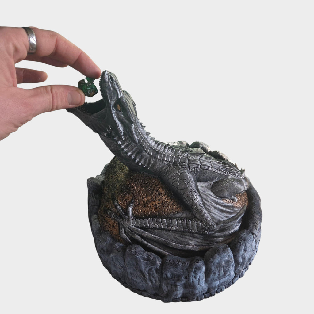 Dragon Dice Tower | Dragon Nest Dice Roller | DND Dice Tower | Tabletop RPG Gaming Accessory