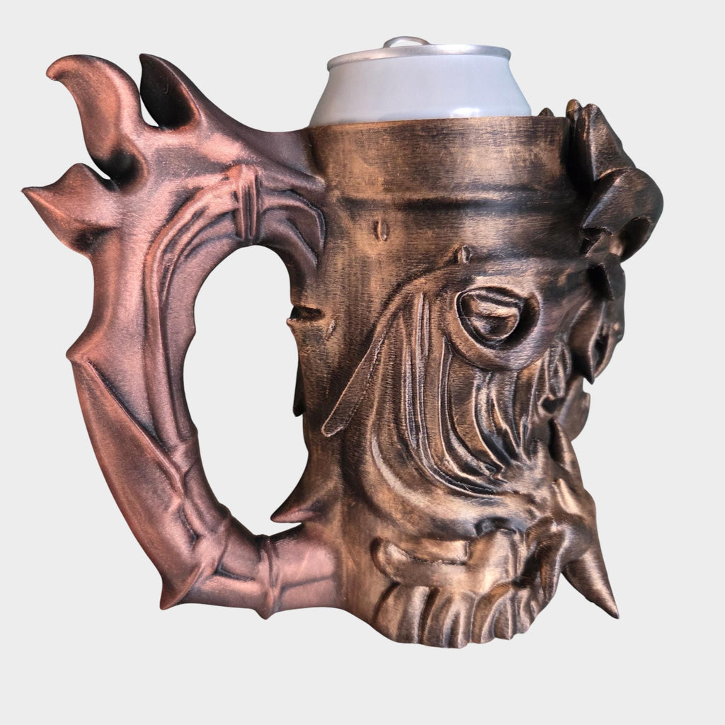 Wyvern Can Holder Mug – Fantasy Tankard for 330 ml and 500 ml (12 oz / 16–16.9 oz) Cans | Perfect for DND and Tabletop Gaming