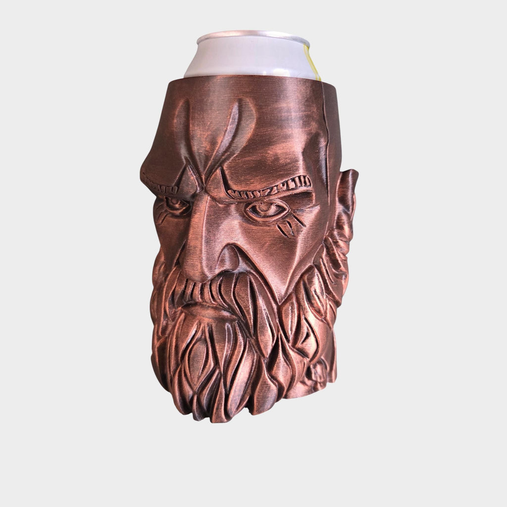 Kratos Can Holder Mug – Fantasy Tankard for 330 ml and 500 ml (12 oz / 16–16.9 oz) Cans | Perfect for DND and Tabletop Gaming