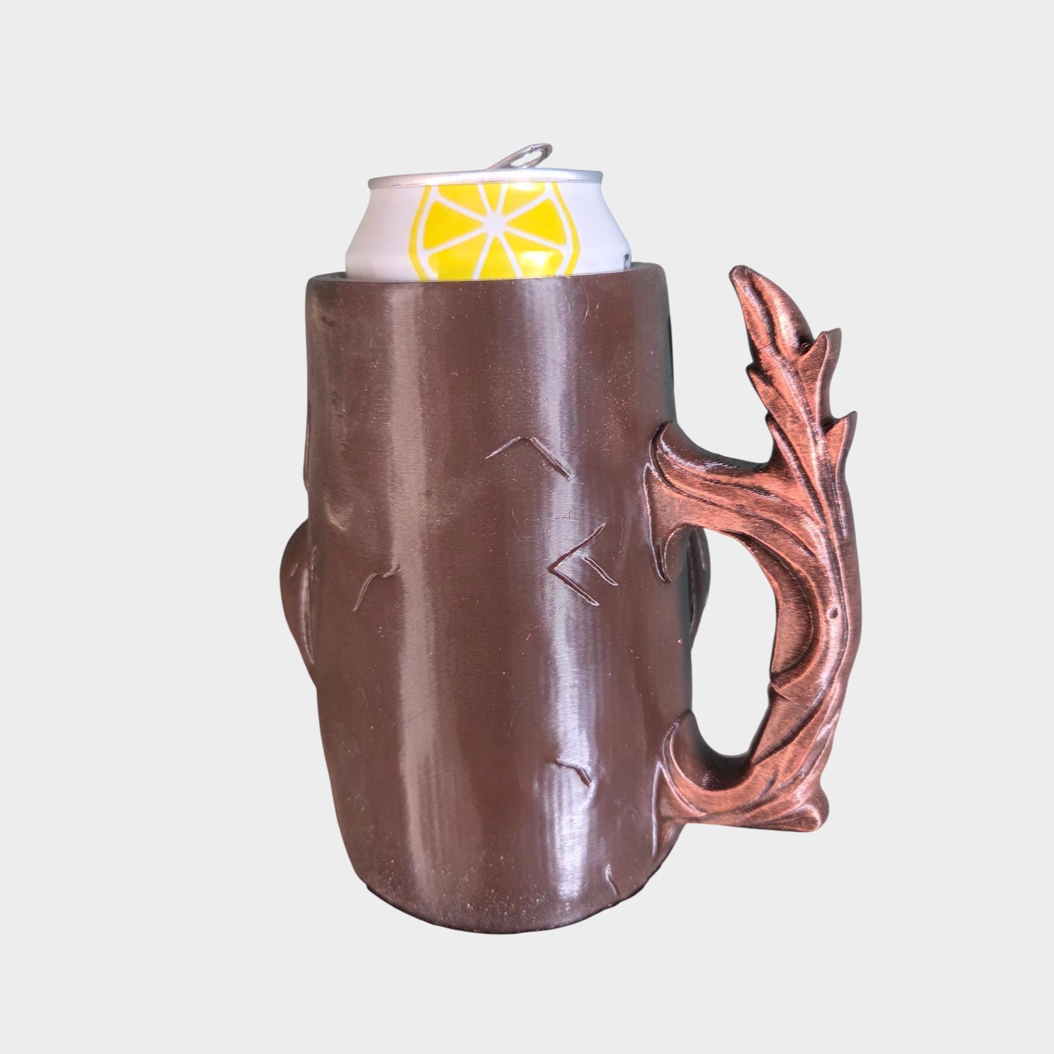 Troll face Can Holder Mug – Fantasy Tankard for 330 ml and 500 ml (12 oz / 16–16.9 oz) Cans | Perfect for DND and Tabletop Gaming