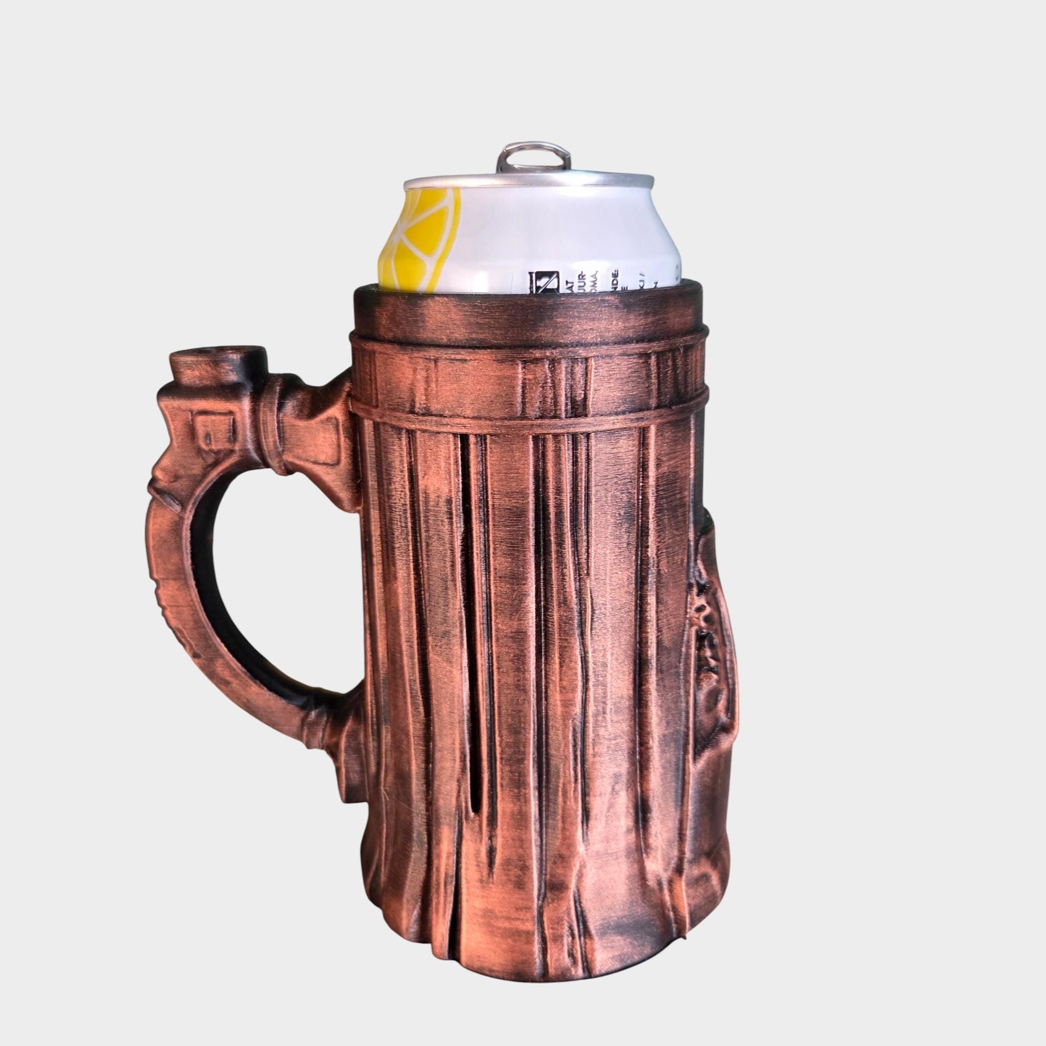 Grim reaper Can Holder Mug – Fantasy Tankard for 330 ml and 500 ml (12 oz / 16–16.9 oz) Cans | Perfect for DND and Tabletop Gaming