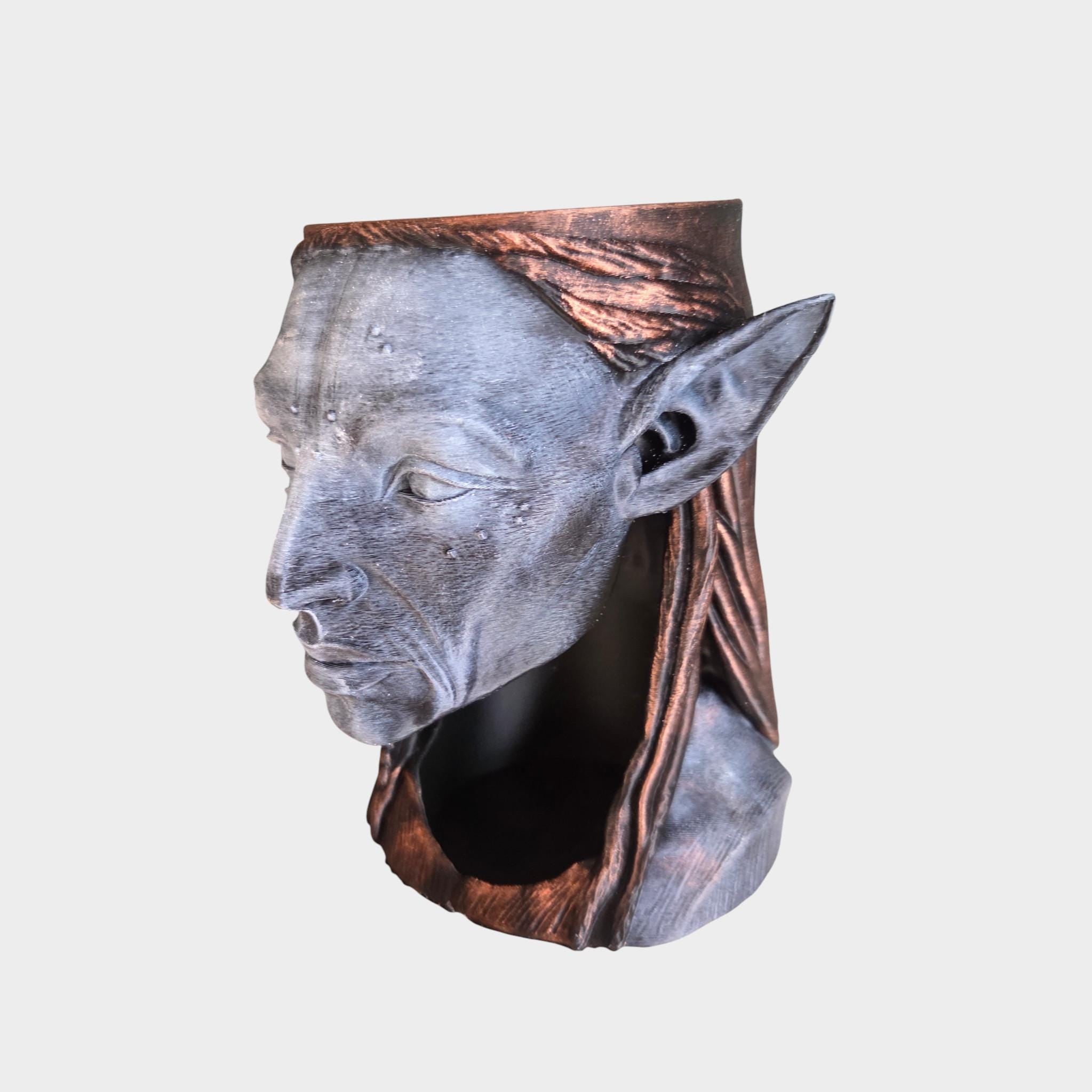 Dark elf rider Can Holder Mug – Fantasy Tankard for 330 ml and 500 ml (12 oz / 16–16.9 oz) Cans | Perfect for DND and Tabletop Gaming