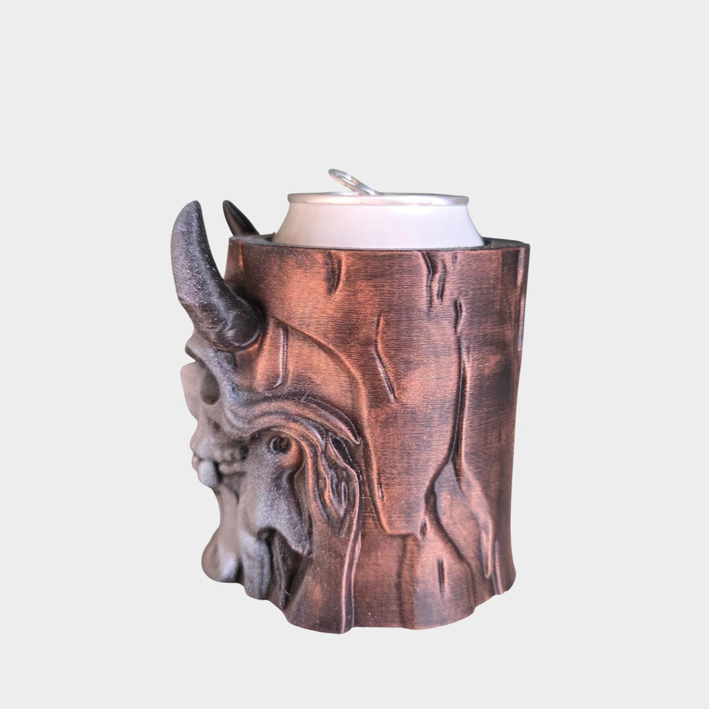 Tree Demon Skull Can Holder Mug – Fantasy Tankard for 330 ml and 500 ml (12 oz / 16–16.9 oz) Cans | Perfect for DND and Tabletop Gaming