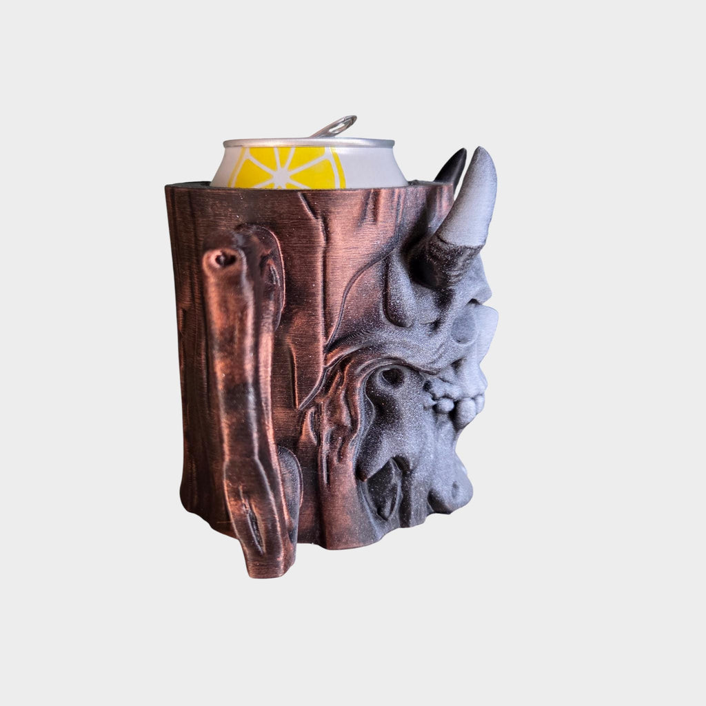 Tree Demon Skull Can Holder Mug – Fantasy Tankard for 330 ml and 500 ml (12 oz / 16–16.9 oz) Cans | Perfect for DND and Tabletop Gaming