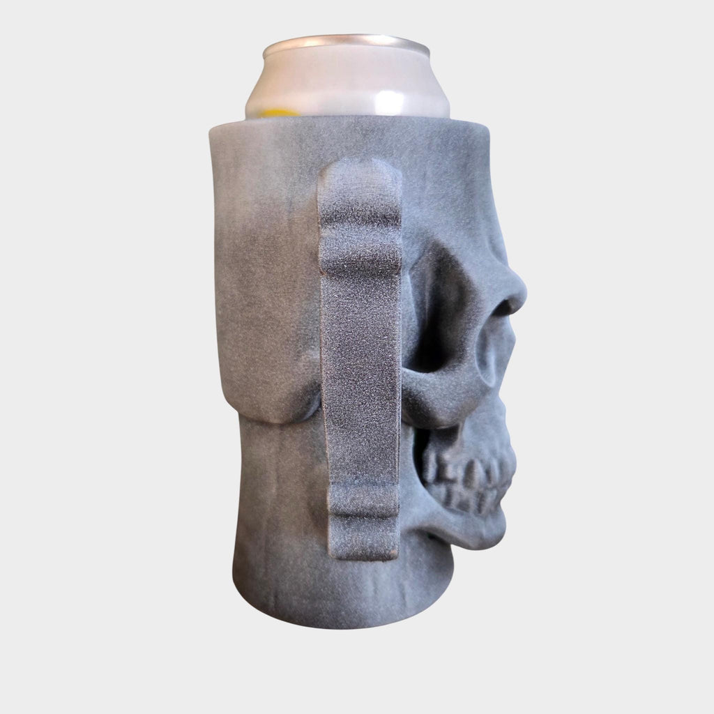 Skull Can Holder Mug – Fantasy Tankard for 330 ml and 500 ml (12 oz / 16–16.9 oz) Cans | Perfect for DND and Tabletop Gaming