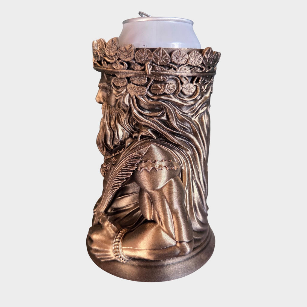 Zeus Can Holder Mug – Fantasy Tankard for 330 ml and 500 ml (12 oz / 16–16.9 oz) Cans | Perfect for DND and Tabletop Gaming