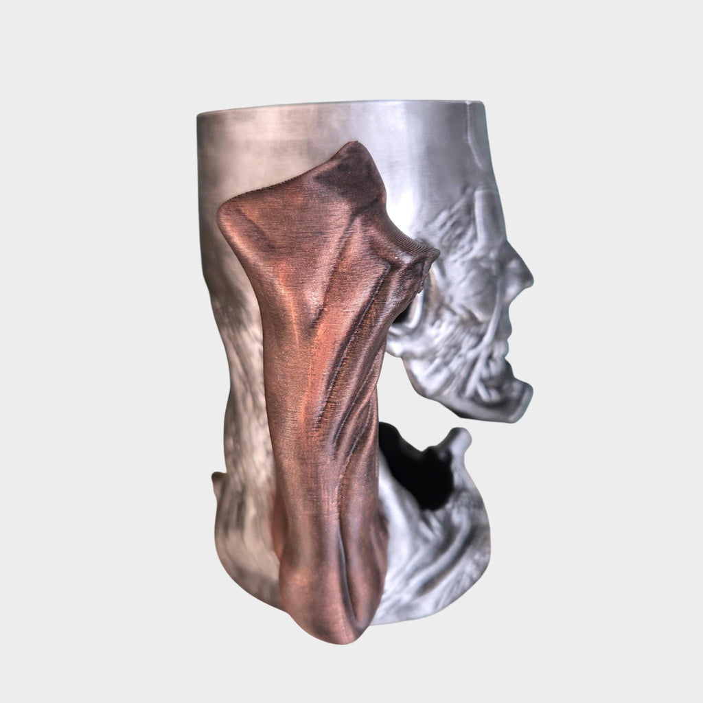 Zombie Can Holder Mug – Fantasy Tankard for 330 ml and 500 ml (12 oz / 16–16.9 oz) Cans | Perfect for DND and Tabletop Gaming
