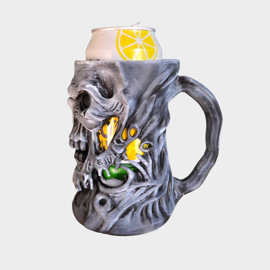Fire demon 2 Can Holder Mug – Fantasy Tankard for 330 ml and 500 ml (12 oz / 16–16.9 oz) Cans | Perfect for DND and Tabletop Gaming