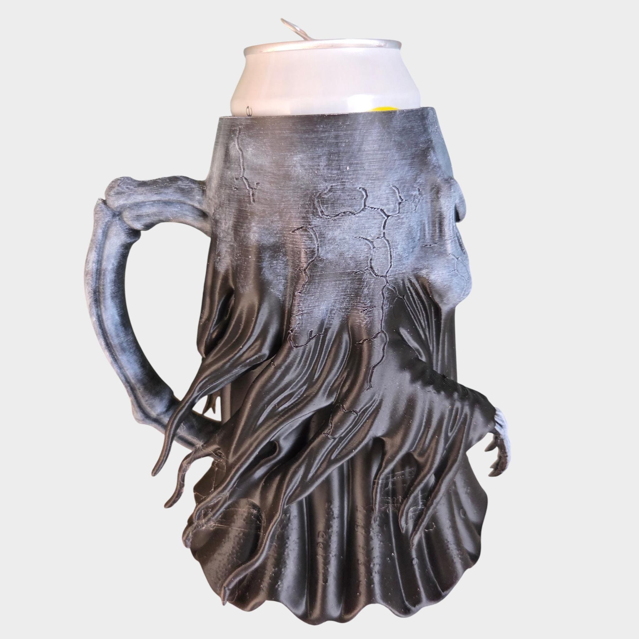 Haunting Spirit Can Holder Mug – Fantasy Tankard for 330 ml and 500 ml (12 oz / 16–16.9 oz) Cans | Perfect for DND and Tabletop Gaming