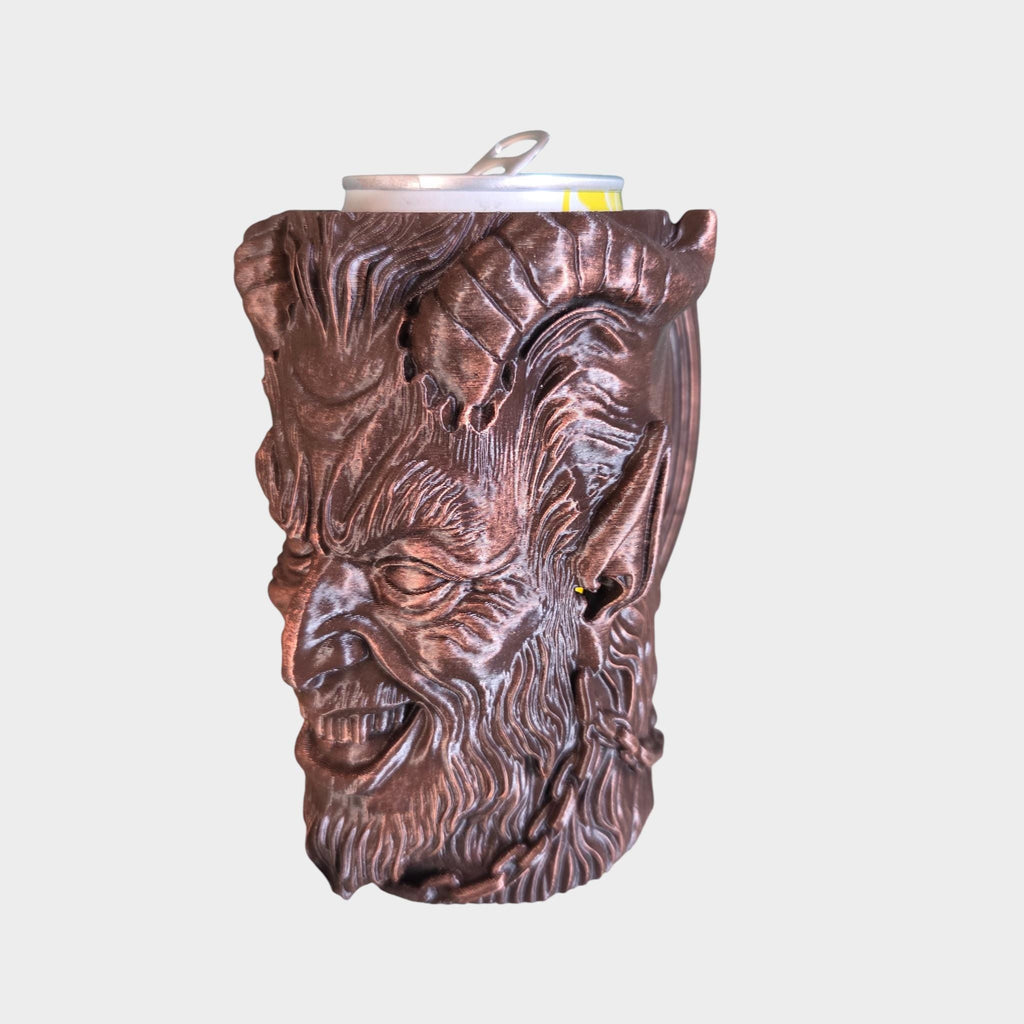 Shackled - Krampus Can Holder Mug – Fantasy Tankard for 330 ml and 500 ml (12 oz / 16–16.9 oz) Cans | Perfect for DND and Tabletop Gaming