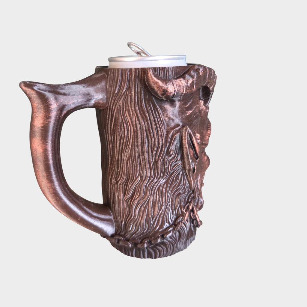 Shackled - Krampus Can Holder Mug – Fantasy Tankard for 330 ml and 500 ml (12 oz / 16–16.9 oz) Cans | Perfect for DND and Tabletop Gaming