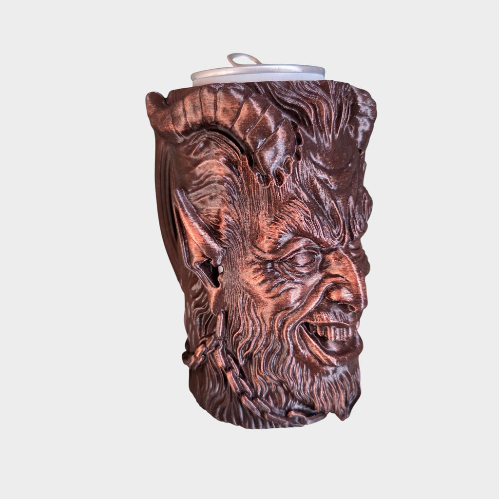 Shackled - Krampus Can Holder Mug – Fantasy Tankard for 330 ml and 500 ml (12 oz / 16–16.9 oz) Cans | Perfect for DND and Tabletop Gaming