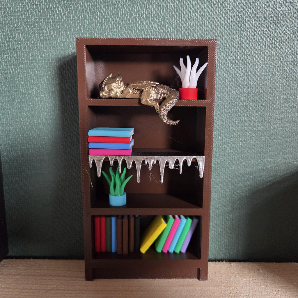 Miniature Bookshelf – Display Cabinet - Book nook bookshelf decor gift for him or her