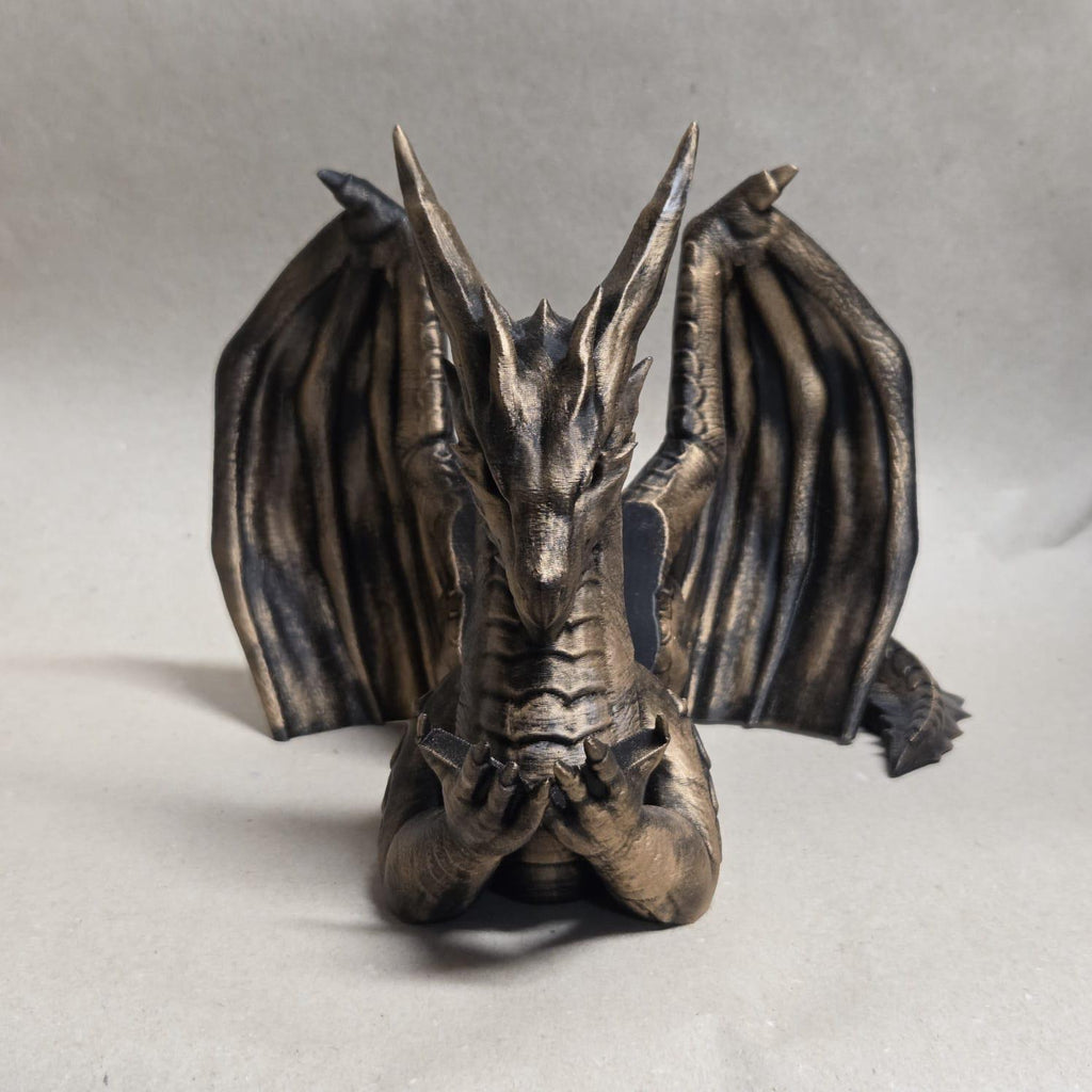 Dragon Book Holder for Fantasy Lovers – Gothic Bookends – Fourth Wing Inspired Decor – BookTok Shelf Decor – Unique Gift
