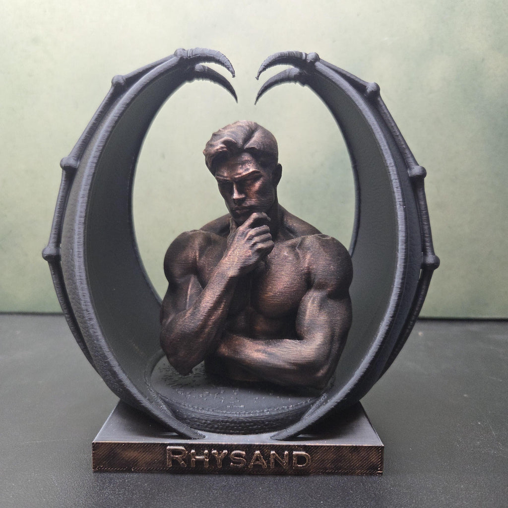 ACOTAR Rhysand Bat Boys Statue | Rhysand Cassian Azriel | Night Court Book Decor | Romantasy Bookshelf Decor | Fantasy Fae Gift