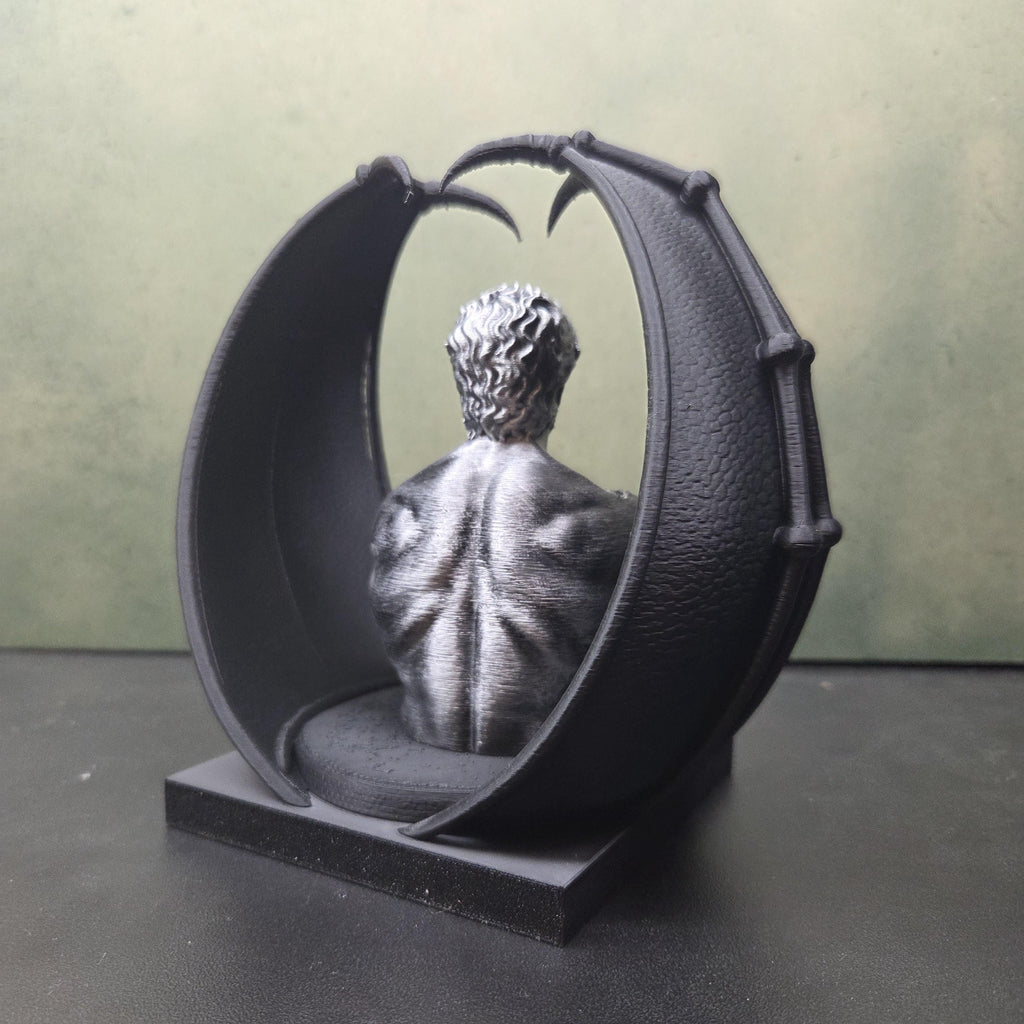 ACOTAR Azriel Bat Boys Statue | Rhysand Cassian Azriel | Night Court Book Decor | Romantasy Bookshelf Decor | Fantasy Fae Gift
