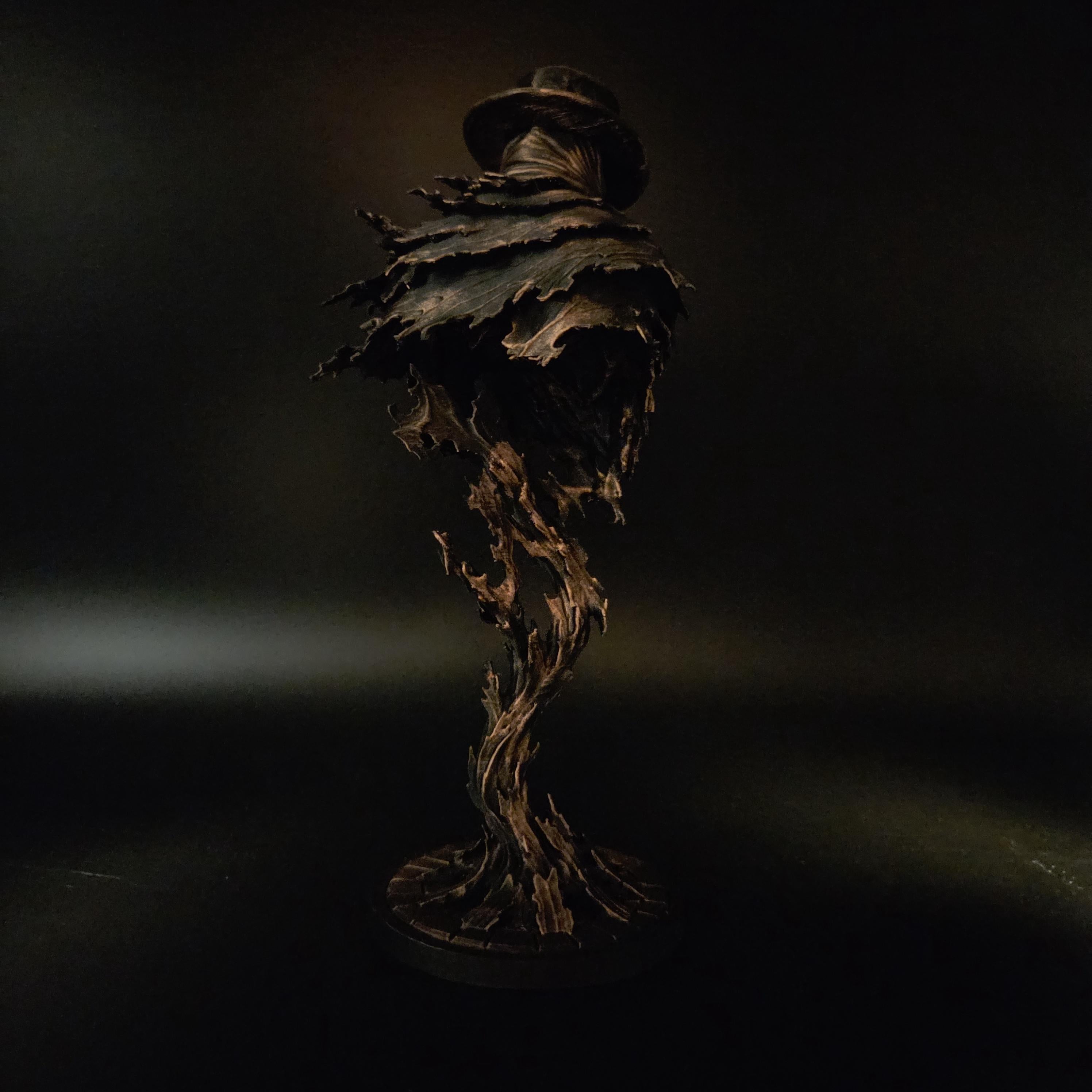Plague Doctor Statue | Gothic Dark Academia Decor | Macabre Figurine | Bronze Finish | Horror Shelf Decor | Spooky Gothic Gift