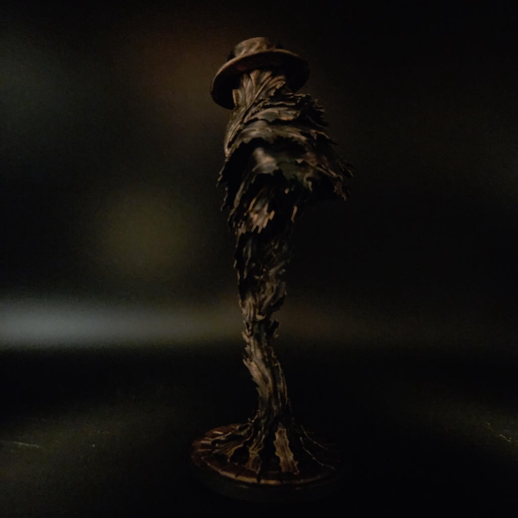 Plague Doctor Statue | Gothic Dark Academia Decor | Macabre Figurine | Bronze Finish | Horror Shelf Decor | Spooky Gothic Gift