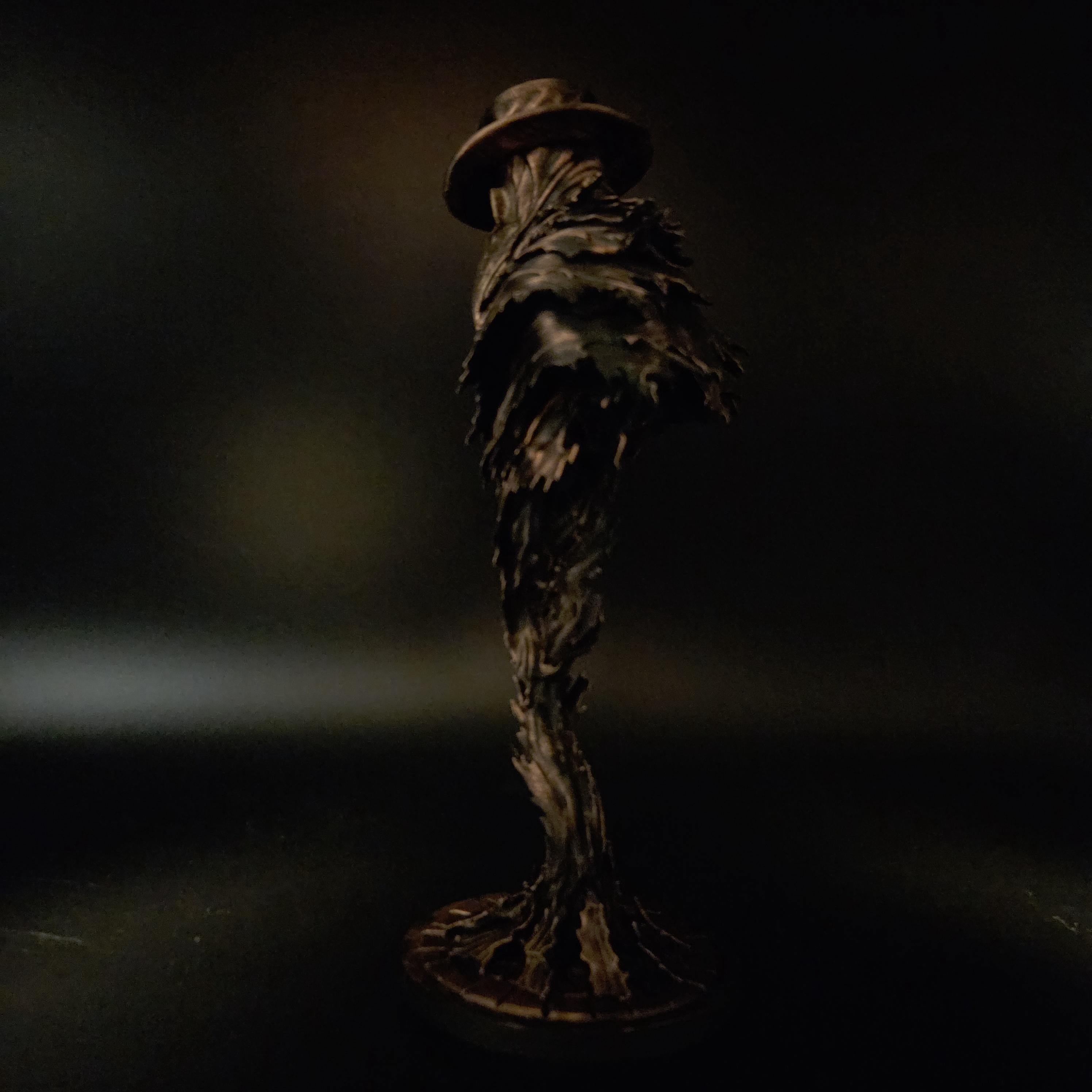 Plague Doctor Statue | Gothic Dark Academia Decor | Macabre Figurine | Bronze Finish | Horror Shelf Decor | Spooky Gothic Gift