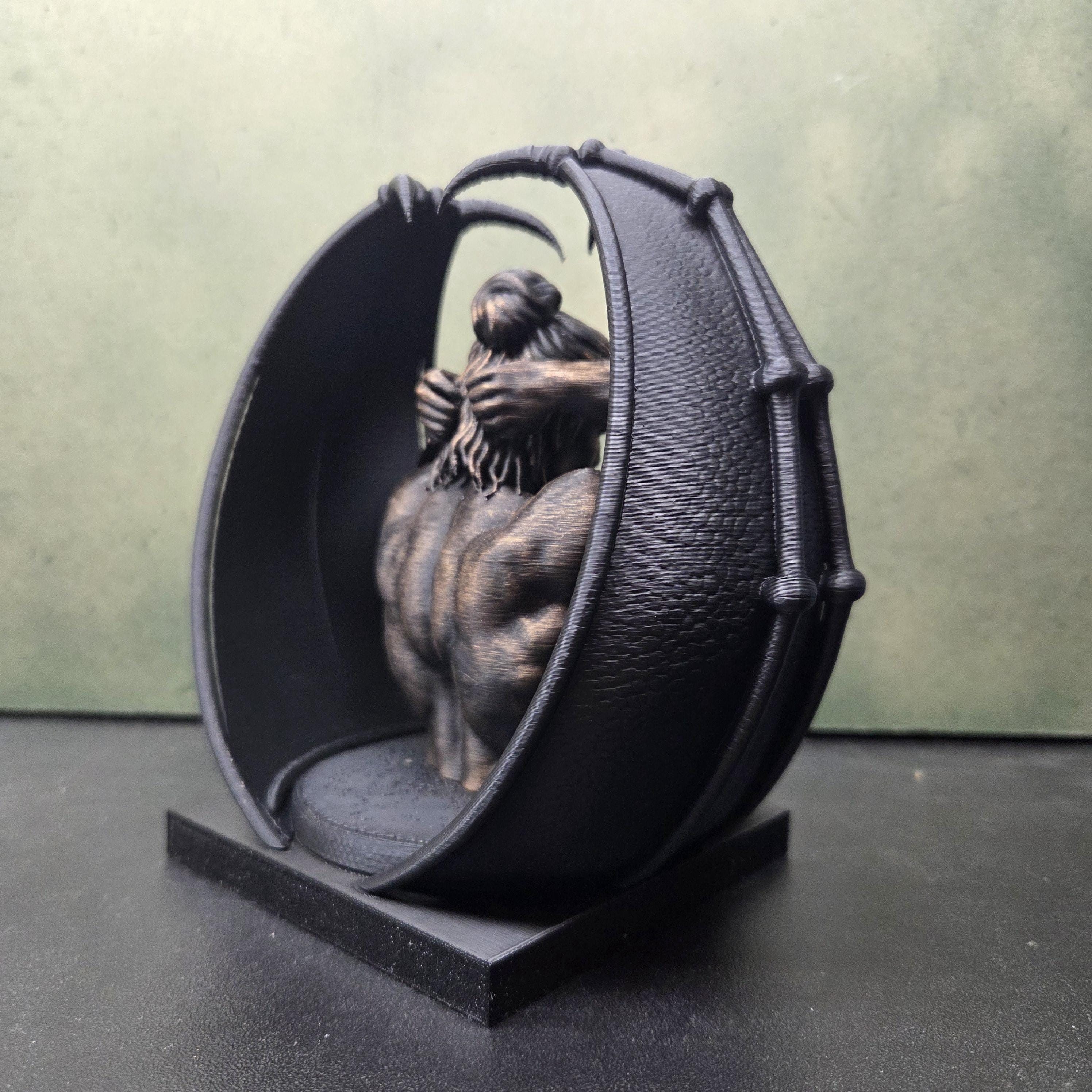 ACOTAR Bat Boys Statue | Rhysand Cassian Azriel | Night Court Book Decor | Romantasy Bookshelf Decor | Fantasy Fae Gift